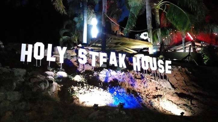 holy steak house moorea