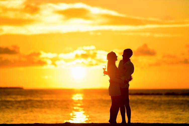 Bora Bora romantic moments