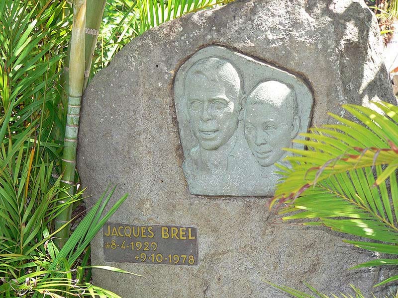 Jacques Brel tomb